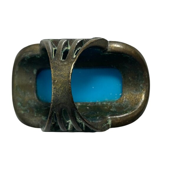 Turquoise Statement Ring - Picture 7 of 11